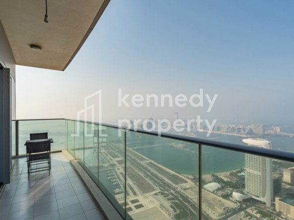Fendi Furniture | Stunning Sea View | High Floor