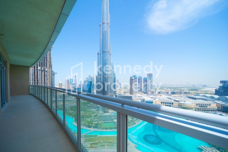 Burj Khalifa View | Large Balcony | Maids Room