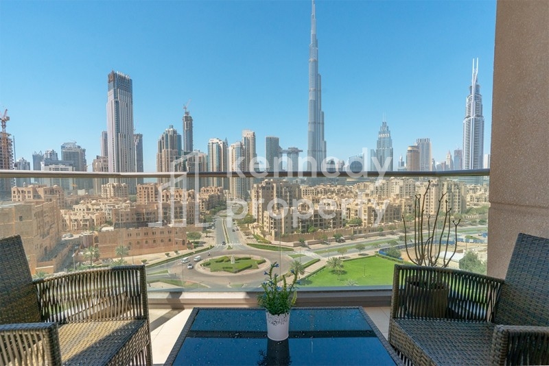Full Burj Khalifa View | Well Maintained | Vacant