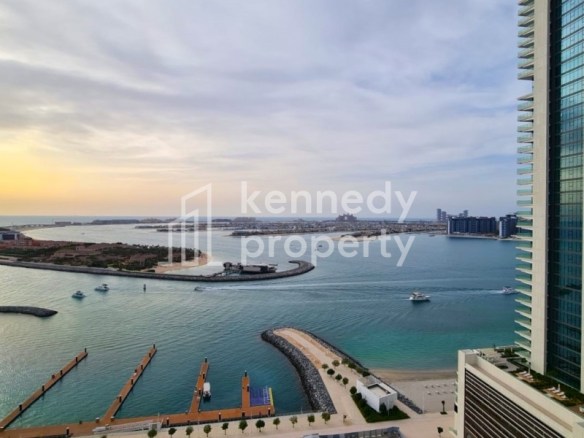 Full Marina View | Beach Access | High Floor