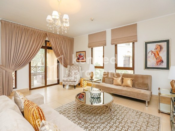 VOT | Corner Unit | Burj View | Fully Furnished