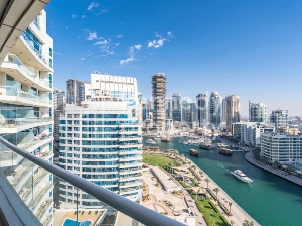 Fully Furnished | Full Marina View | High Floor