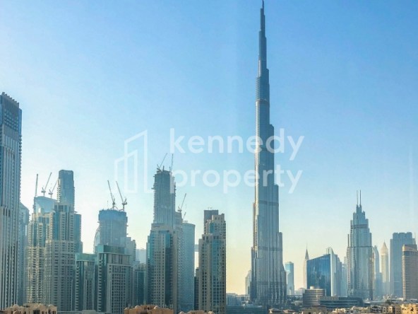 Spacious Layout | Canal and Burj View | Vacant