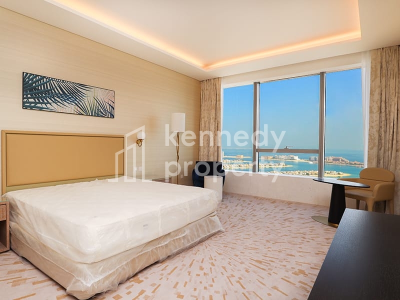 High Floor | Palm View | Partly Furnished