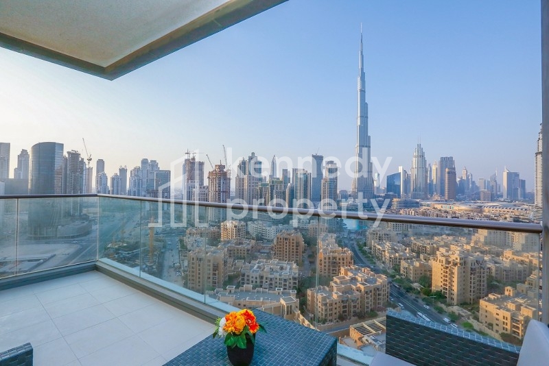 Burj Khalifa View | Well Maintained | Spacious