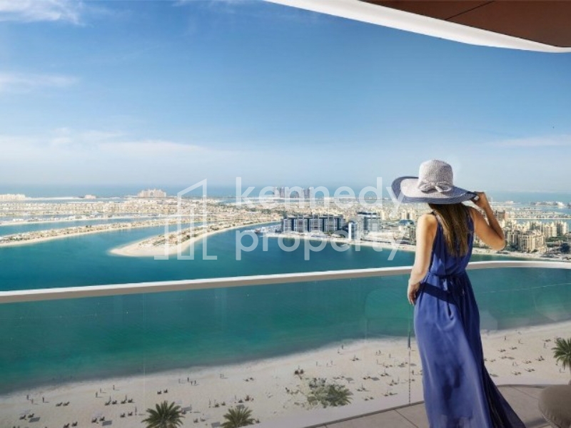 Full Palm View | Very High Floor | Corner Unit