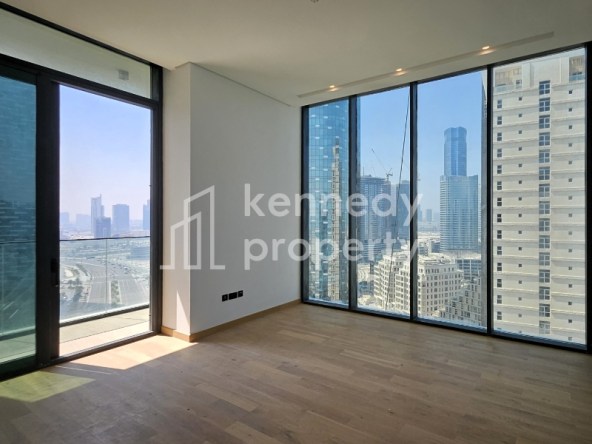 Highest Floor Unit | 2 Balconies | Maid's Room