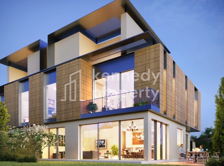 Corner Twin Villa | Single Row | Large Plot Size